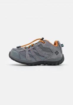 Columbia Unisexo CHILDRENS REDMOND WATERPROOF - Zapatillas De Senderismo - Ti Grey Steel/gold Amber