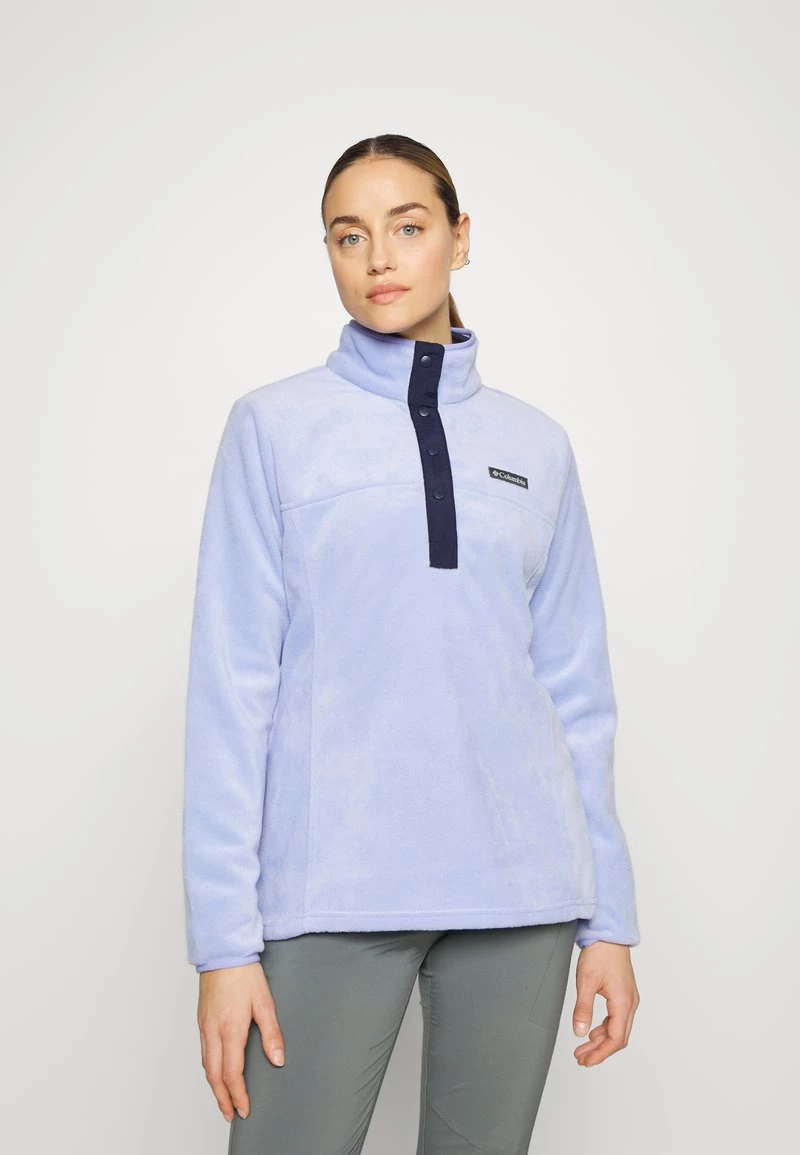 Columbia Mujer BENTON SPRINGS SNAP - Forro Polar - Serenity/dark Nocturnal 1 Columbia Mujer BENTON SPRINGS SNAP - Forro Polar - Serenity/dark Nocturnal