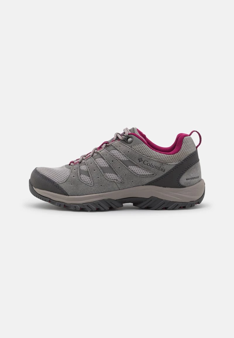 Columbia Mujer REDMOND III WATERPROOF - Zapatillas De Senderismo - Titanium/red Onion 1 Columbia Mujer REDMOND III WATERPROOF - Zapatillas De Senderismo - Titanium/red Onion