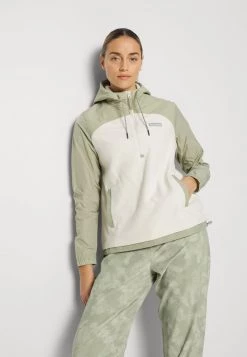 Columbia Mujer ALI PEAK™ OVERLAY - Jersey Con Capucha - Chalk/safari -Columbia Tienda De Ventas 874f2696d6f54aad90bb98d15f423d27