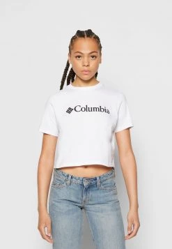 Columbia Mujer NORTH CASCADES™ CROPPED TEE - Camiseta Estampada - White -Columbia Tienda De Ventas 87e0ff7bbd2f4650ad15367ded024405