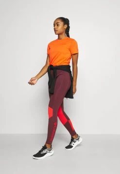 Columbia Mujer LODGE COLORBLOCK - Medias - Malbec/bold Orange -Columbia Tienda De Ventas 8e5afb297d744ce59db0debb537c4752