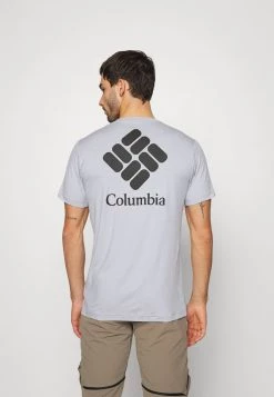 Hombre TECH TRAIL GRAPHIC TEE - Camiseta Estampada - Columbia Grey Heather -Columbia Tienda De Ventas 92380746d3b0447a834c0158675af2a9
