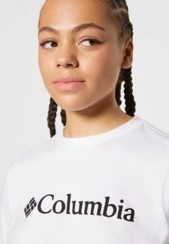 Columbia Mujer NORTH CASCADES™ CROPPED TEE - Camiseta Estampada - White -Columbia Tienda De Ventas 99edb878cd384f4285050055b99a4bc5