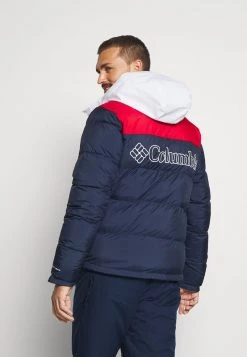 Columbia Hombre ICELINE RIDGE JACKET - Chaqueta De Esquí - Collegiate Navy/mountain Red/white -Columbia Tienda De Ventas a1470edcf80640dabdc91175cf0f28a6