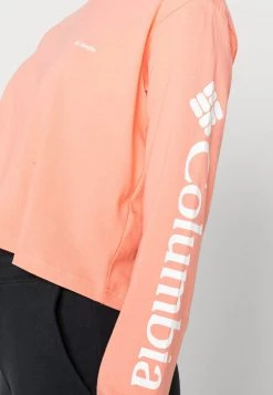 Columbia Mujer NORTH CASCADES LONG SLEEVE CROPPED TEE - Camiseta De Manga Larga - Coral Reef/white -Columbia Tienda De Ventas a147b3beaf6e46e5bfca51bf3ebfdee0