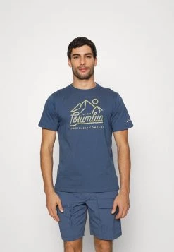 Columbia Hombre SEASONAL LOGO TEE - Camiseta Estampada - Dark Mountain