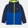 Columbia Niños POWDER LITE™ BOYS HOODED - Chaqueta De Snowboard - Bright Indigo/collegiate Navy