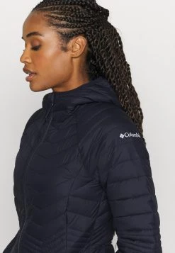 Columbia Mujer POWDER LITE MID JACKET - Abrigo De Invierno - Dark Nocturnal -Columbia Tienda De Ventas a3351bceab9e42928c71392dd48145c9