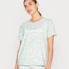 Columbia Mujer NORTH CASCADES PRINTED TEE - Camiseta Estampada - Chalk Dotty Dis