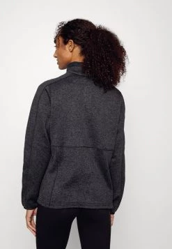 Columbia Mujer WEATHER™ FULL ZIP - Forro Polar - Black Heather -Columbia Tienda De Ventas a5d0ab5d0e804893835fb194b2b1c6e6