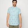 Columbia Hombre UTILIZER SHORT SLEEVE - Camisa - Turquoise