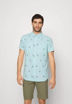 Columbia Hombre UTILIZER SHORT SLEEVE - Camisa - Turquoise