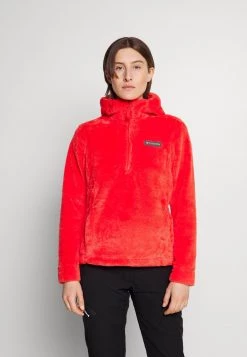 Columbia Mujer BUNDLE UP HOODED - Jersey Con Capucha - Bold Orange