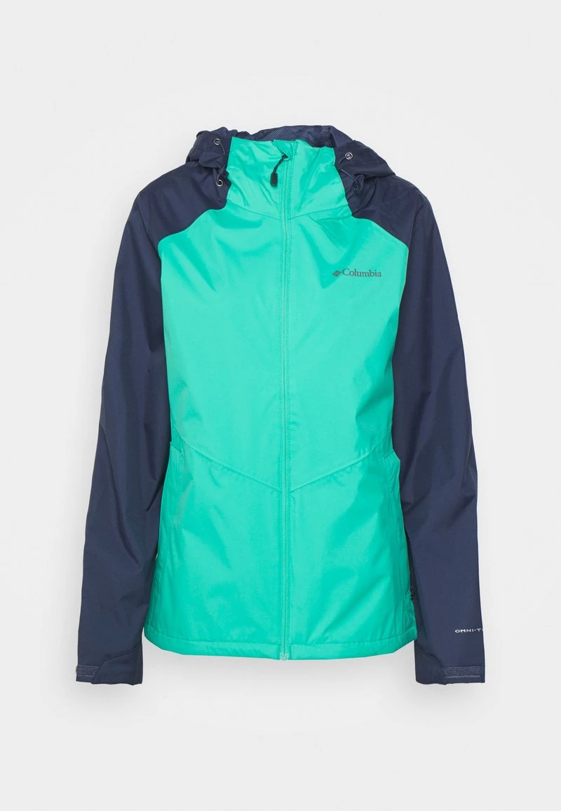 Columbia Mujer INNER LIMITS JACKET - Chaqueta Hard Shell - Electric Turquoise/nocturnal 4 Columbia Mujer INNER LIMITS JACKET - Chaqueta Hard Shell - Electric Turquoise/nocturnal - Imagen 4