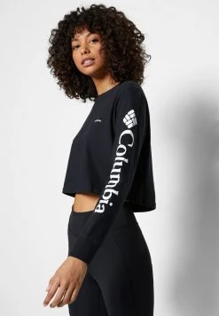 Columbia Mujer NORTH CASCADES LONG SLEEVE CROPPED TEE - Camiseta De Manga Larga - Black/white 15 Columbia Mujer NORTH CASCADES LONG SLEEVE CROPPED TEE - Camiseta De Manga Larga - Black/white -Columbia Tienda De Ventas aefbcd171be04a8faa3a51419119c410