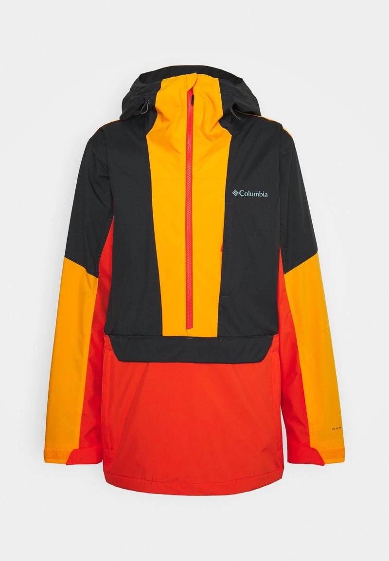 Columbia Hombre AERIAL ASCENDER™ ANORAK - Chaqueta De Esquí - Red Quartz/shark/flame Orange 1 Columbia Hombre AERIAL ASCENDER™ ANORAK - Chaqueta De Esquí - Red Quartz/shark/flame Orange