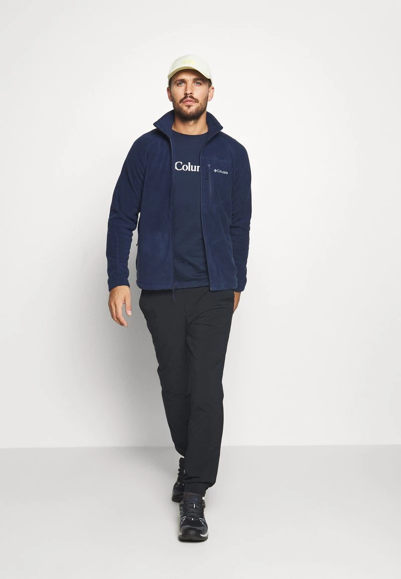 Columbia Hombre BASIC LOGO SHORT SLEEVE - Camiseta Estampada - Collegiate Navy/white 2 Columbia Hombre BASIC LOGO SHORT SLEEVE - Camiseta Estampada - Collegiate Navy/white - Imagen 2
