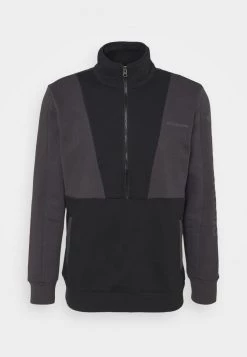 Columbia Hombre LODGE COLORBLOCK HALF ZIP - Forro Polar - Black/shark -Columbia Tienda De Ventas b271fb5758724572a496bf48d2608cc0
