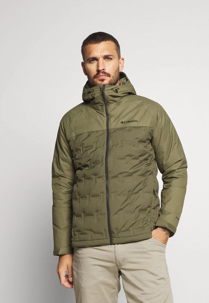 Columbia Hombre GRAND TREK JACKET - Chaqueta De Plumas - Stone Green 1 Columbia Hombre GRAND TREK JACKET - Chaqueta De Plumas - Stone Green