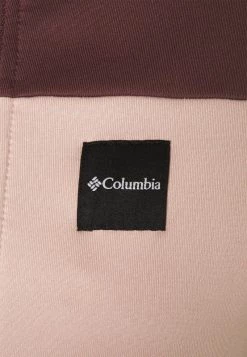 Columbia Mujer LODGE™ HYBRID FULL ZIP - Forro Polar - Mineral Pink/malbec -Columbia Tienda De Ventas b50461ede2834d989cb7a36c6eed744e