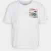 Columbia Mujer ALPINE WAY™ POCKET TEE - Camiseta Estampada - White/hyper Natural Pocket