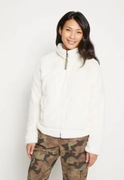 Columbia Mujer BUNDLE UP FULL ZIP - Forro Polar - Chalk/stone Green