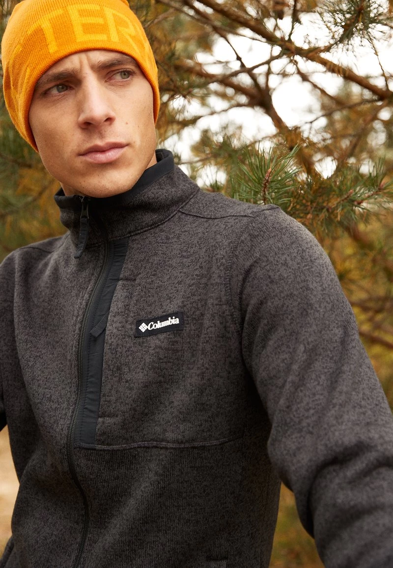 Columbia Hombre SWEATER WEATHER™ FULL ZIP - Forro Polar - Black Heather 4 Columbia Hombre SWEATER WEATHER™ FULL ZIP - Forro Polar - Black Heather - Imagen 4