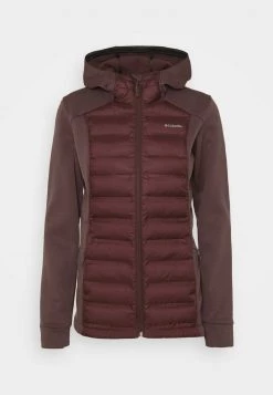 Columbia Mujer OUT-SHIELD™ INSULATED HOODIE - Chaqueta De Plumas - Malbec