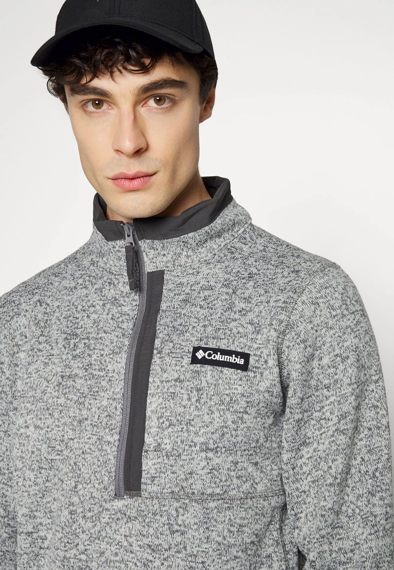 Columbia Hombre WEATHER™ HALF ZIP - Forro Polar - City Grey Heather/shark 5 Columbia Hombre WEATHER™ HALF ZIP - Forro Polar - City Grey Heather/shark - Imagen 5