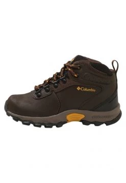 Columbia Unisexo NEWTON RIDGE - Zapatillas De Senderismo - Cordovan/golden Yellow