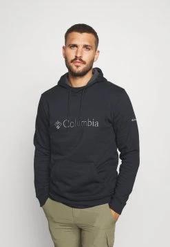Columbia Hombre BASIC LOGO™ II HOODIE - Jersey Con Capucha - Black
