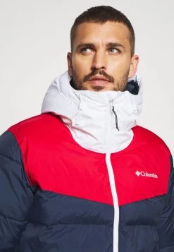 Columbia Hombre ICELINE RIDGE JACKET - Chaqueta De Esquí - Collegiate Navy/mountain Red/white -Columbia Tienda De Ventas ca6398fcf4d84e62a986bb27cbc8ff86