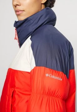Columbia Mujer PIKE LAKE™ CROPPED JACKET - Chaqueta De Invierno - Bold Orange/chalk/nocturnal -Columbia Tienda De Ventas cb907aabeefb4fae9331eaddfde8dcd0