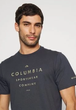 Columbia Hombre SEASONAL LOGO TEE - Camiseta Estampada - Shark -Columbia Tienda De Ventas cd56d0bc76bc4084b04a0e77d375b365
