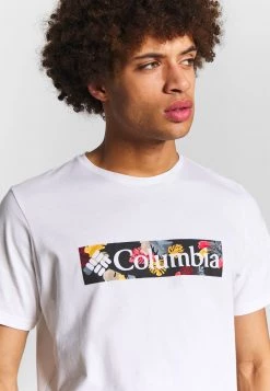 Columbia Hombre RAPID RIDGE™ GRAPHIC TEE - Camiseta Estampada - White/wildfire -Columbia Tienda De Ventas ceb00b9faaa34433bf2cfaab23163f27