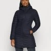 Columbia Mujer POWDER LITE MID JACKET - Abrigo De Invierno - Dark Nocturnal