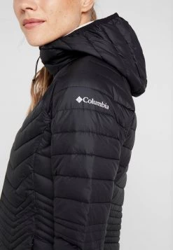 Columbia Mujer POWDER LITE MID JACKET - Abrigo De Invierno - Black -Columbia Tienda De Ventas d04501e65e0c4dcfacc0da01a4a308a5