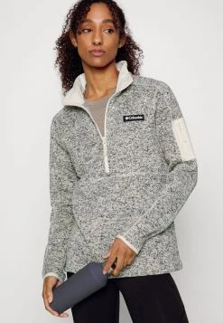 Columbia Mujer WEATHER™ 1/2 ZIP - Jersey De Punto - Chalk Heather 9 Columbia Mujer WEATHER™ 1/2 ZIP - Jersey De Punto - Chalk Heather -Columbia Tienda De Ventas d3df3b5f89c84e029b234e758d9cb2fd