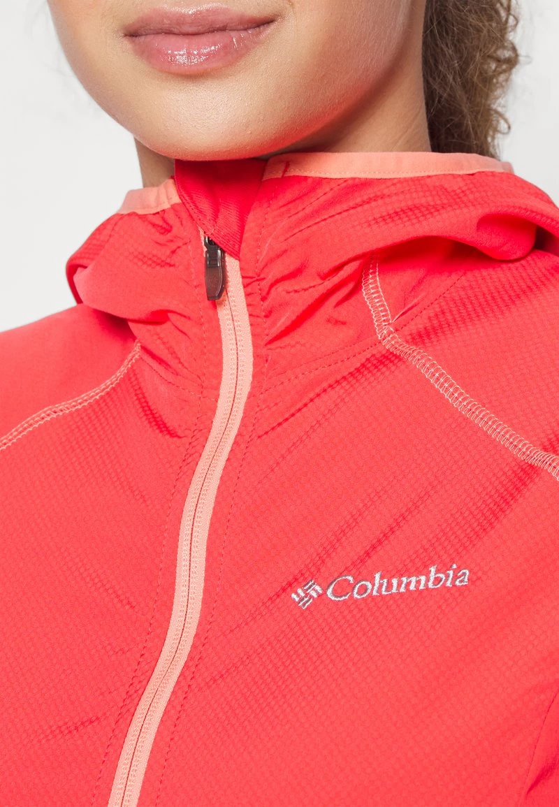 Columbia Mujer AS™ HOODIE - Chaqueta Softshell - Red Hibiscus 5 Columbia Mujer AS™ HOODIE - Chaqueta Softshell - Red Hibiscus - Imagen 5