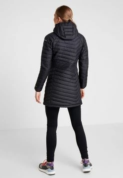 Columbia Mujer POWDER LITE MID JACKET - Abrigo De Invierno - Black -Columbia Tienda De Ventas dbe66e40fa5d4a0795291ade88498820