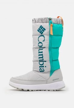 Columbia Mujer PANINARO OMNI HEATT ALL - Botas Para La Nieve - Grey Ice/deep