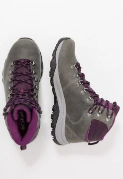 Columbia Mujer 100MW TITANIUM OUTDRY - Zapatillas De Senderismo - Ti Grey Steel/black Cherry -Columbia Tienda De Ventas df4a6939b1e74890af9104d54a727fcd