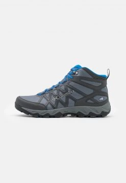Columbia Hombre PEAKFREAK X2 MID OUTDRY - Zapatillas De Senderismo - Graphite/blue Jay