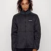 Columbia Mujer WEATHER™ FULL ZIP - Forro Polar - Black Heather