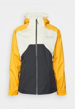 Columbia Hombre RAIN SCAPE JACKET - Impermeable - Chalk/mango/shark 10 Columbia Hombre RAIN SCAPE JACKET - Impermeable - Chalk/mango/shark -Columbia Tienda De Ventas eb33b08bd551444e93b700fea75eb944