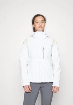 Columbia Mujer HIKEBOUND™ JACKET - Chaqueta Hard Shell - White/chalk