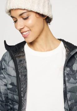 Columbia Mujer POWDER LITE HOODED - Chaqueta De Invierno - Black Traditional -Columbia Tienda De Ventas f4dd668047a34da89d3a7b199c9029ee