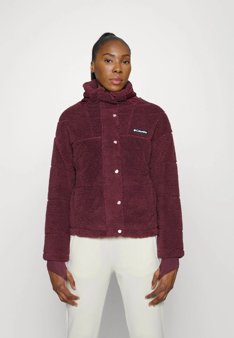 Columbia Mujer LODGE™ BAFFLED SHERPA - Forro Polar - Malbec 1 Columbia Mujer LODGE™ BAFFLED SHERPA - Forro Polar - Malbec