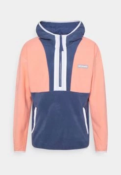 Columbia Hombre BACKBOWL™ LITE HALF ZIP HOODIE - Sudadera Con Cremallera - Coral Reef